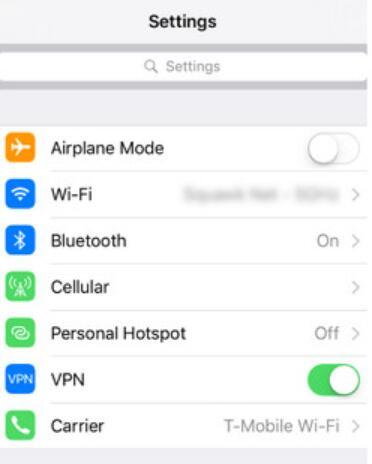 Steps to Set up an iPhone VPN HotSpot